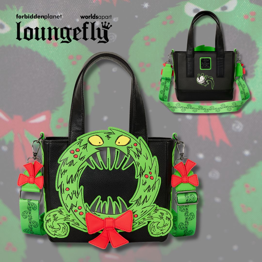 Disney NBX Man-Eating Wreath Mini Tote Crossbody Bag