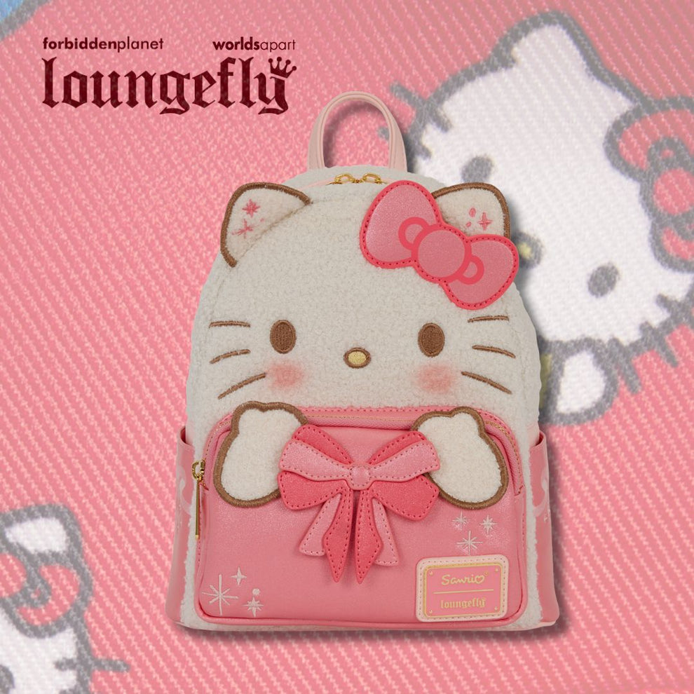 Sanrio Hello Kitty Holiday Plush & Glitter Cosplay Mini Backpack ...