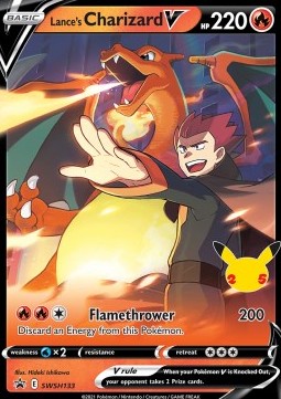 Lance's Charizard V - SWSH Black Star Promos (Promo) [SWSH-133]