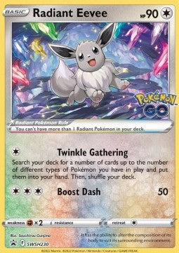 Radiant Eevee - SWSH Black Star Promos (Promo) [SWSH-230]