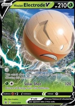 Hisuian Electrode V - SWSH Black Star Promos (Promo) [SWSH-294]