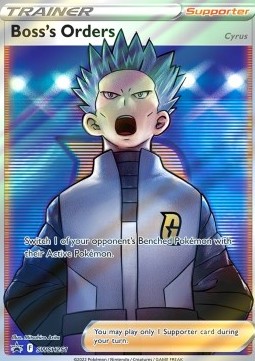 Boss's Orders - SWSH Black Star Promos (Promo) [SWSH-251]