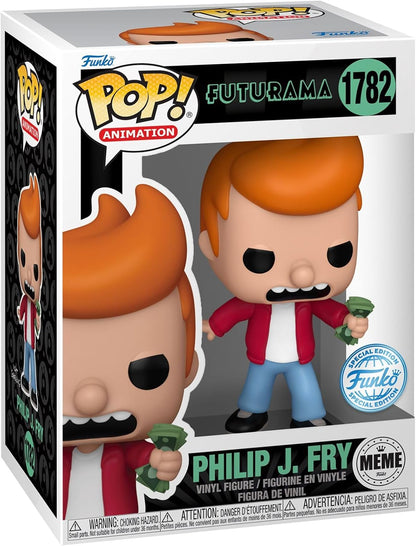Animation Pop! Futurama Philip J Fry Meme Exclusive
