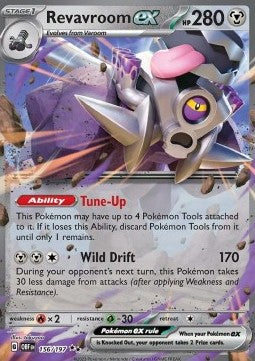 Revavroom ex - Obsidian Flames (Double Rare) [OBF-156]