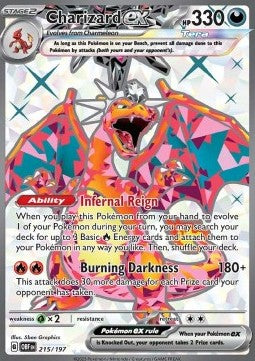 Charizard ex - Obsidian Flames (Ultra Rare) [OBF-215]