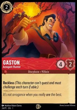 Gaston - Arrogant Hunter - Promos Year 1 (Promo) [PR1-24]