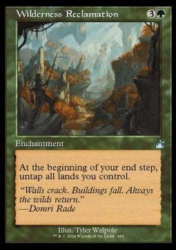Wilderness Reclamation - Ravnica Remastered: Extras (Uncommon) [XRVR-458]