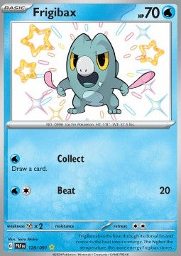 Frigibax - Paldean Fates (Shiny Rare) [PAF-128]