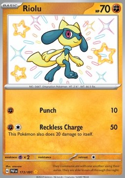 Riolu - Paldean Fates (Shiny Rare) [PAF-173]