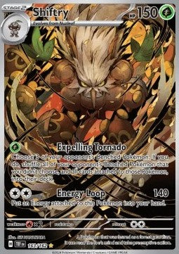 Shiftry - Temporal Forces (Illustration Rare) [TEF-163]