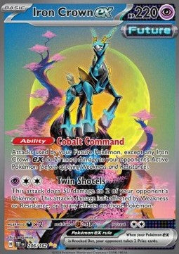 Iron Crown ex - Temporal Forces (Special Illustration Rare) [TEF-206]