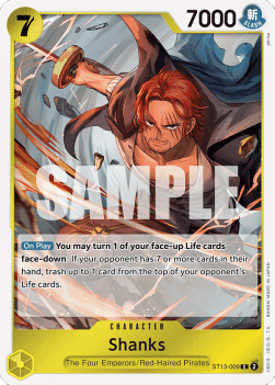 Shanks (ST13-009) (V.1) - Ultra Deck: The Three Brothers (Common) [ST-13-009]