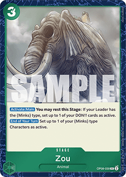 Zou (OP08-039) - Two Legends (Rare) [OP08-039]