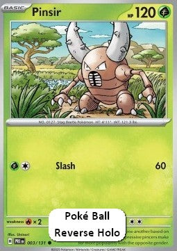 Pinsir - Prismatic Evolutions: Additionals (Common) [xPRE-003]