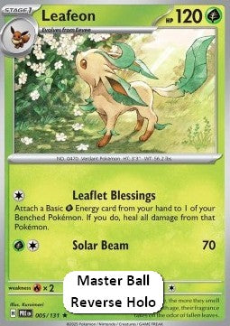 Leafeon - Prismatic Evolutions: Additionals (Rare) [xPRE-005]