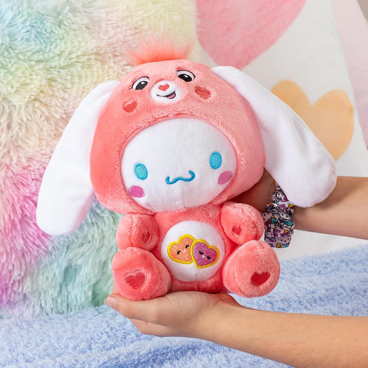 Care Bears Cinnamoroll As Love-A-Lot Bear 22 cm Plush