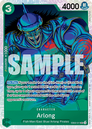 Arlong (EB02-011) (V.1) - Anime 25th Collection (Super Rare) [EB02-011]