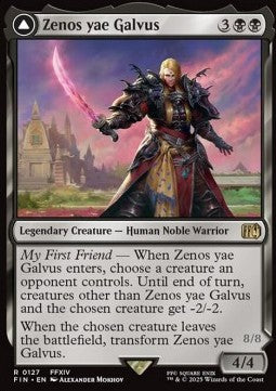 Zenos yae Galvus // Shinryu, Transcendent Rival - FINAL FANTASY (Rare) [FIN-127]