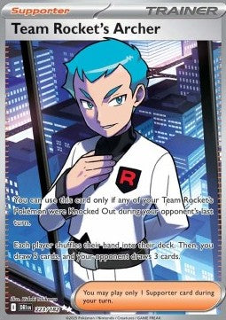 Team Rocket's Archer - Destined Rivals (Ultra Rare) [DRI-223]