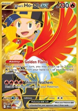 Ethan's Ho-Oh ex - Destined Rivals (Secret Rare) [DRI-239]