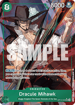 Dracule Mihawk (OP12-030) (V.2) - Legacy of the Master (Alternate Art) [OP12-030]