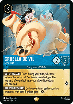 Cruella De Vil - Style Icon (V.1) - Fabled (Legendary) [9FAB-143]