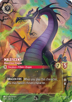 Maleficent - Monstrous Dragon (V.2) - Promos Year 3 (Promo) [PR3-5]