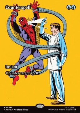 Counterspell - Magic: The Gathering | Marvel's Spider-Man: Source Material Cards (Mythic) [MAR-9]