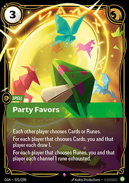 Party Favors - Origins (Rare) [OGN-071]