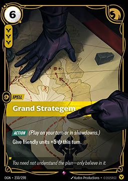 Grand Strategem - Origins (Rare) [OGN-233]