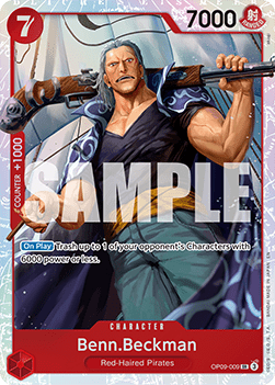 Benn.Beckman (OP09-009) - The Best Vol.2 (Super Rare) [PRB02-OP09-009]