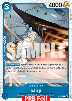 Sanji (P-068) (V.2) - The Best Vol.2 (Promo) [PRB02-P-068]