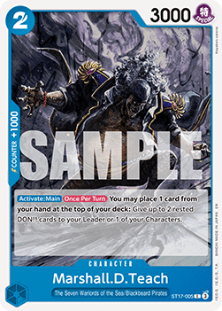 Marshall.D.Teach (ST17-005) (V.1) - The Best Vol.2 (Common) [PRB02-ST17-005]