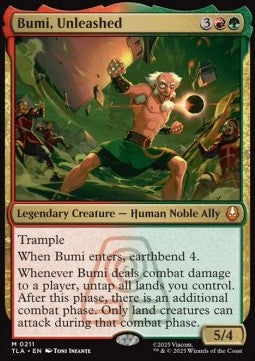 Bumi, Unleashed - Magic: The Gathering | Avatar: The Last Airbender (Mythic) [TLA-211]