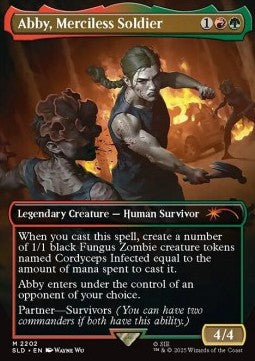 Abby, Merciless Soldier - Secret Lair Drop Series: Secret Lair x PlayStation (Mythic) [SLDPS-2202]