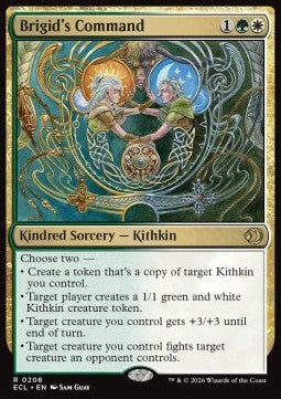 Brigid's Command - Lorwyn Eclipsed (Rare) [ECL-208]