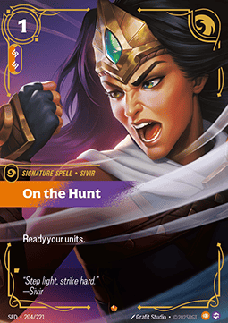 On the Hunt - Spiritforged (Epic) [SFD-204]