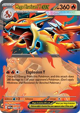 Mega Charizard Y ex - MEP Black Star Promos (Promo) [MEP-030]