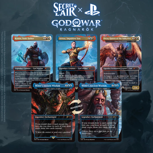 MTG Secret Lair x God Of War Norse