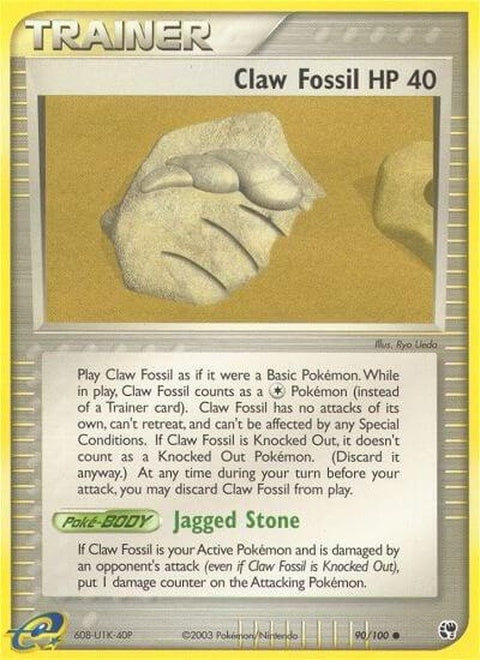 90-clawfossil