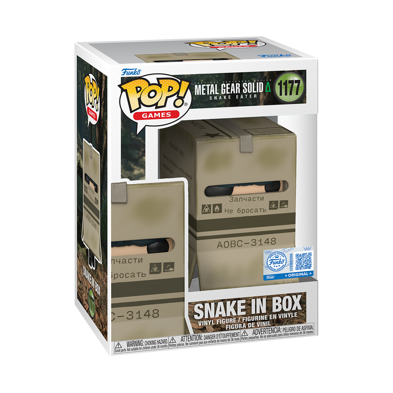Metal Gear Solid Pop! Snake in Box