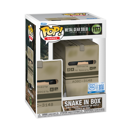 Metal Gear Solid Pop! Snake in Box