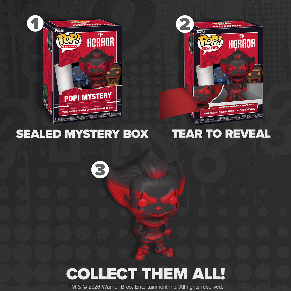 Pop! Warner Brothers Mystery Horror Pop