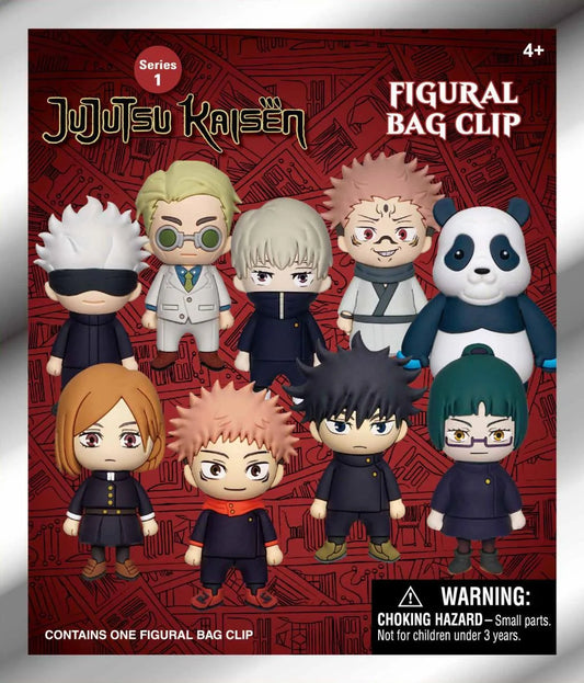 Monogram Jujutsu Kaisen 3D Foam Bag Clips Series 1 Blind Bag