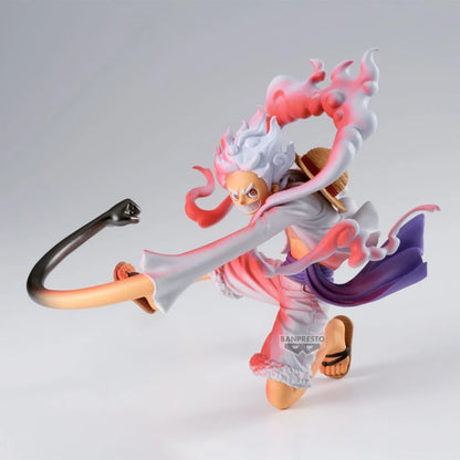 One Piece Banpresto Monkey D Luffy Gear 5 Battle Record Collection Figure