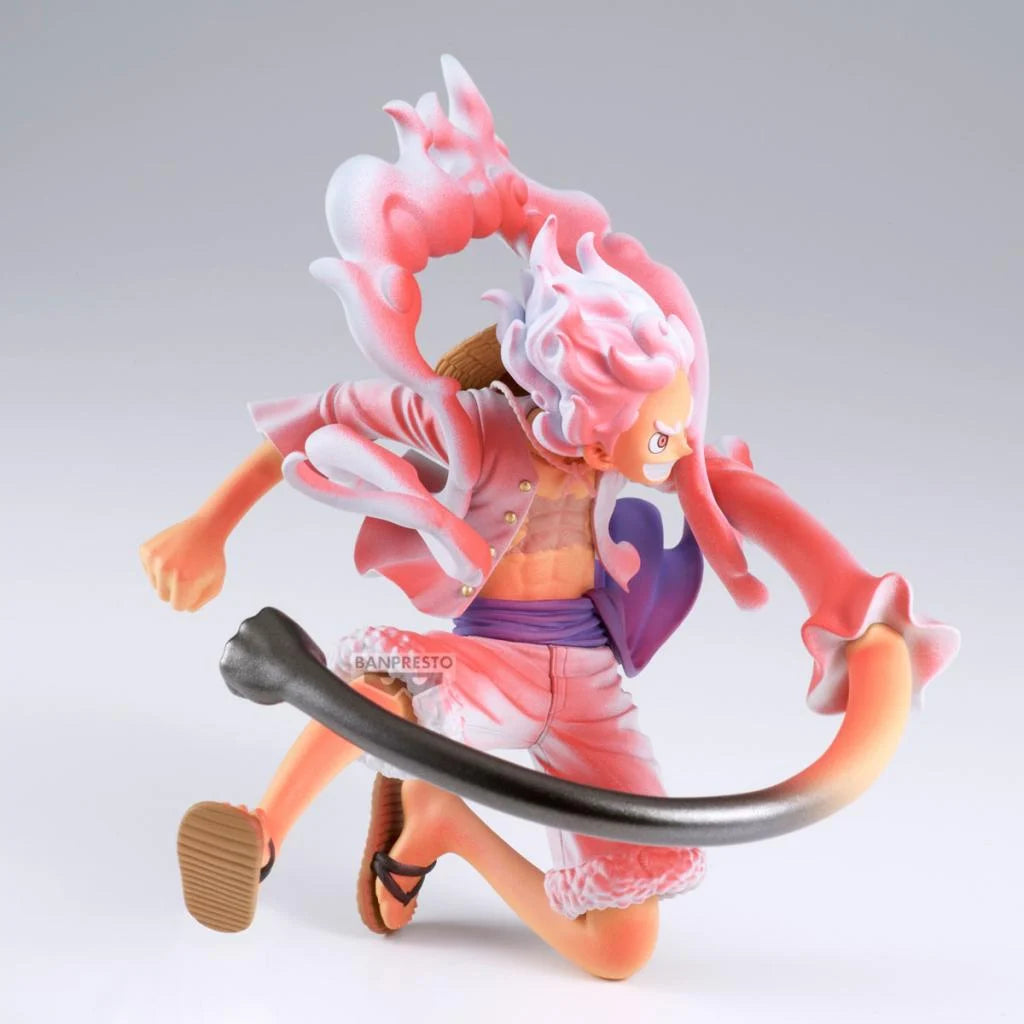 One Piece Banpresto Monkey D Luffy Gear 5 Battle Record Collection Figure