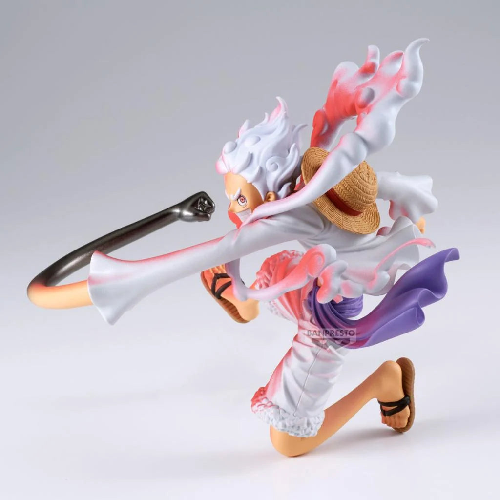 One Piece Banpresto Monkey D Luffy Gear 5 Battle Record Collection Figure