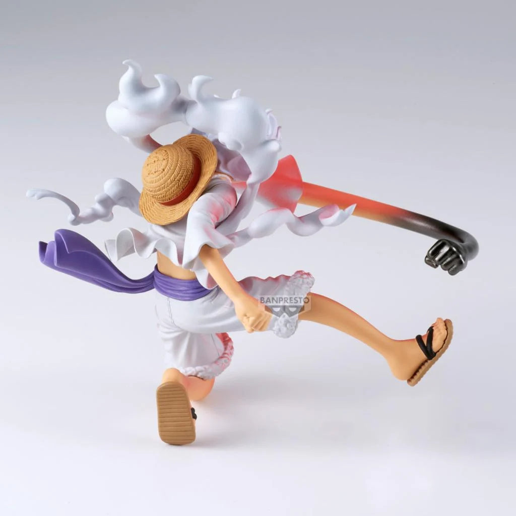 One Piece Banpresto Monkey D Luffy Gear 5 Battle Record Collection Figure