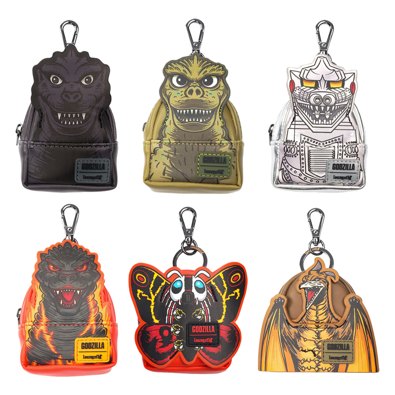 Godzilla LF Mystery Mini Backpacks Keychain Charm Blind Box