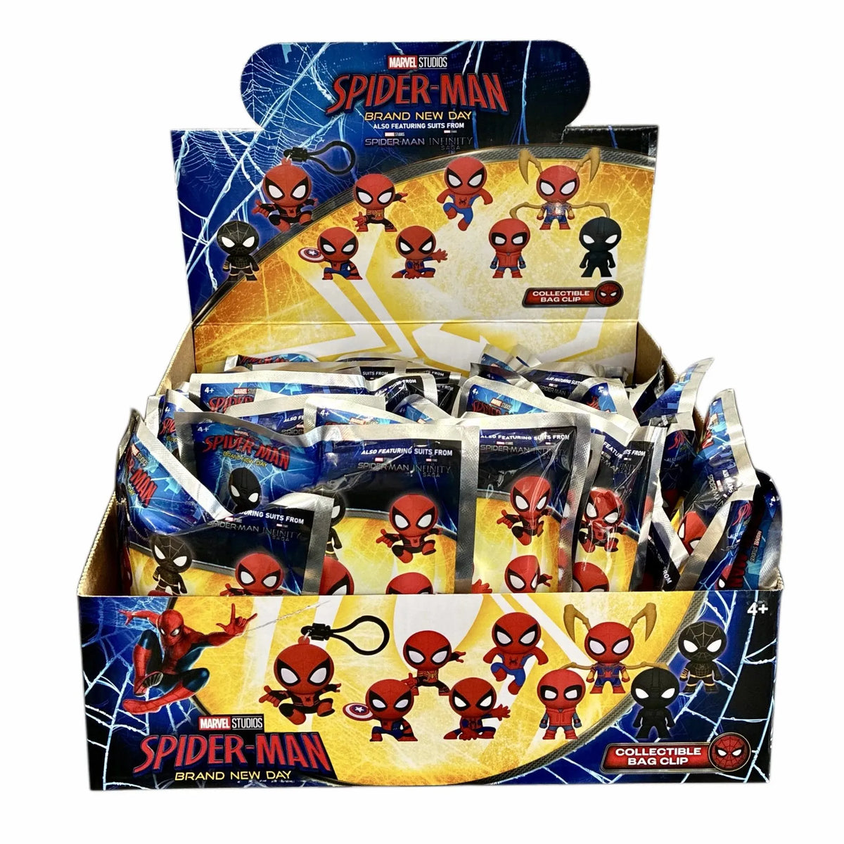 Monogram Spider-Man Brand New Day 3D Foam Bag Clips Series 1 Blind Bag